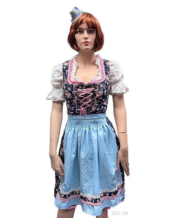 Dirndl Oktoberfest Tirolerjurk 11 | Huur mt. 34