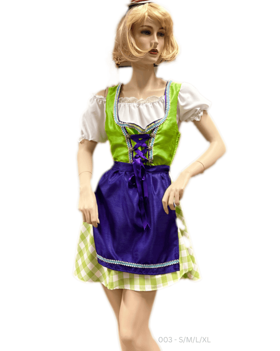 Dirndl Oktoberfest Tirolerjurk 03 | Huur mt. S/M/L/XL