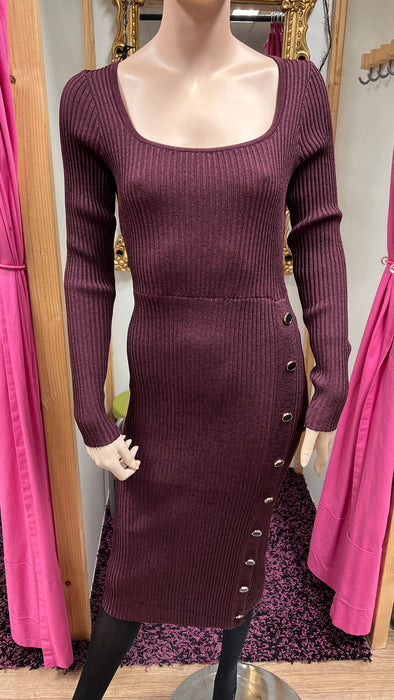 Galajurk / Eveningdress Freebird Burgundy UITVERKOOP