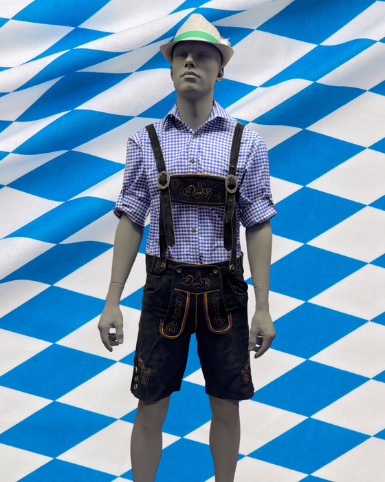 Lederhosen Deluxe Complete Oktoberfest set | Huur assorti