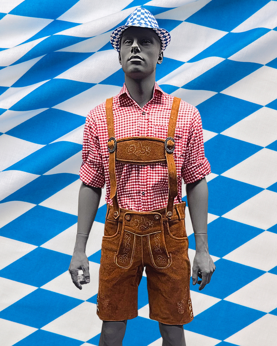 Lederhosen Deluxe Complete Oktoberfest set | Huur assorti