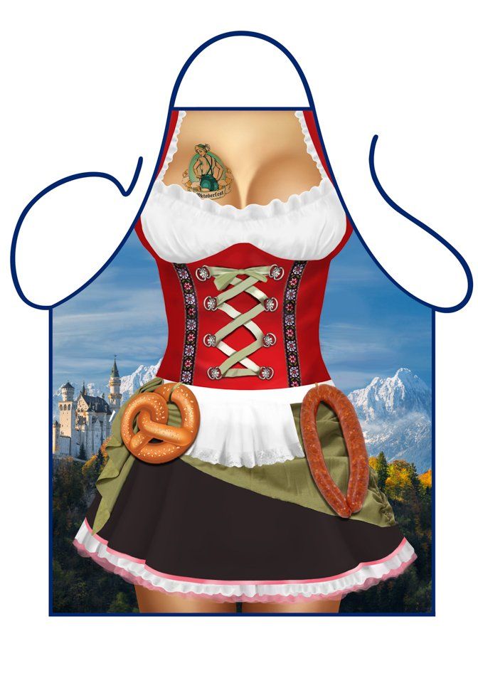 Oktoberfest Fun Schort Dirndl