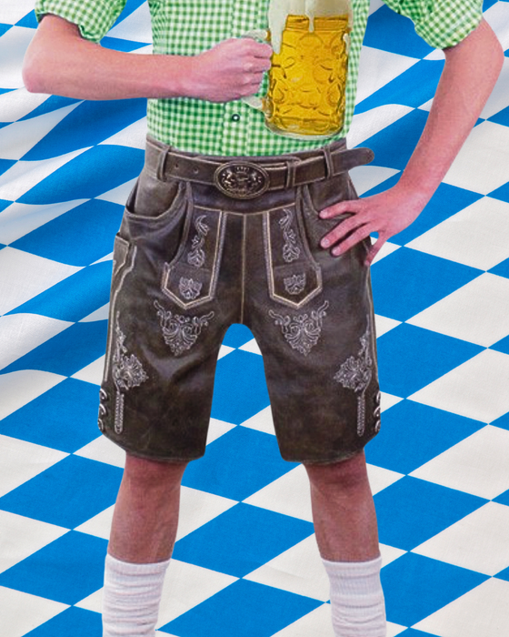 Lederhosen Deluxe / Lederhose Kort | Huur