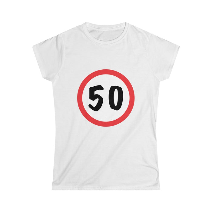 T-Shirt 50, Sarah, Jarige Job, birthday - Scattando Verkleedhuis