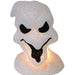 Glitterspook 17cm met licht / spook / scream - Scattando Verkleedhuis