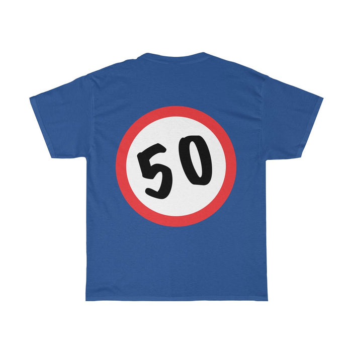 T-Shirt 50, Abraham, Jarige Job, birthday - Scattando Verkleedhuis