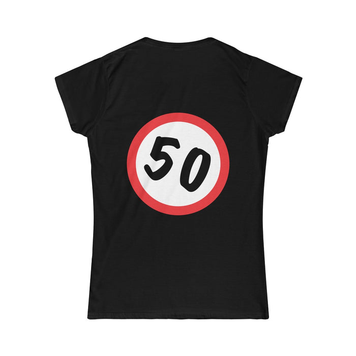 T-Shirt 50, Sarah, Jarige Job, birthday - Scattando Verkleedhuis