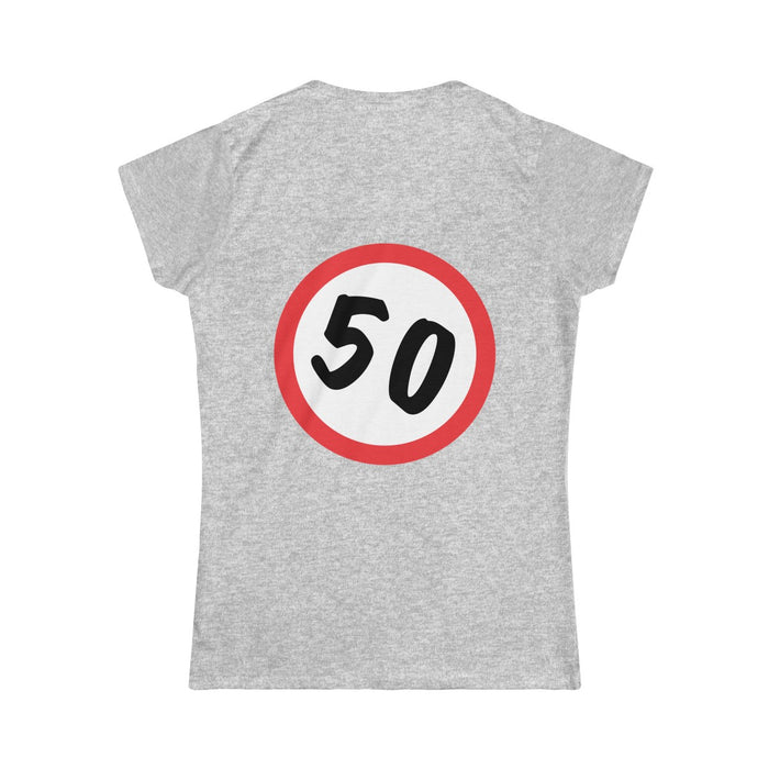 T-Shirt 50, Sarah, Jarige Job, birthday - Scattando Verkleedhuis