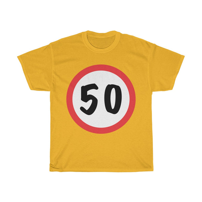 T-Shirt 50, Abraham, Jarige Job, birthday - Scattando Verkleedhuis