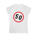 T-Shirt 50, Sarah, Jarige Job, birthday - Scattando Verkleedhuis