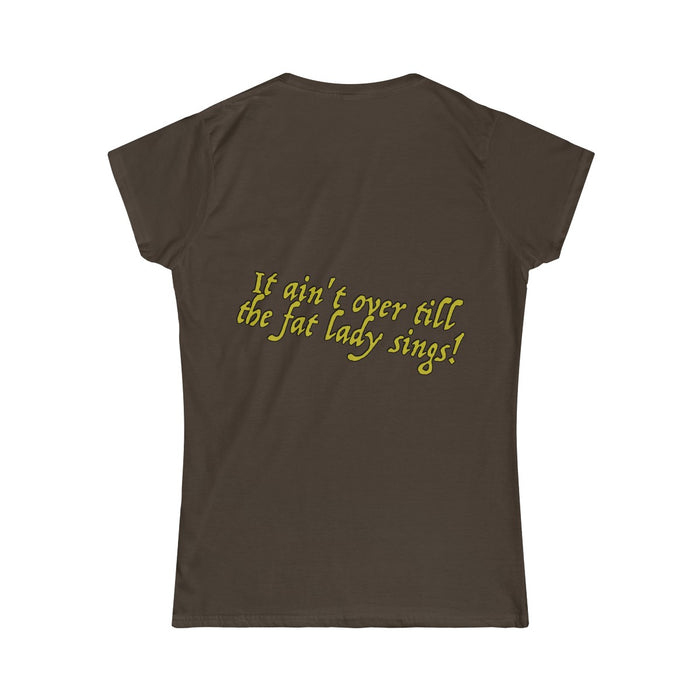 Fat Lady Singing T-Shirt - Scattando Verkleedhuis