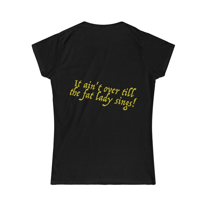 Fat Lady Singing T-Shirt - Scattando Verkleedhuis