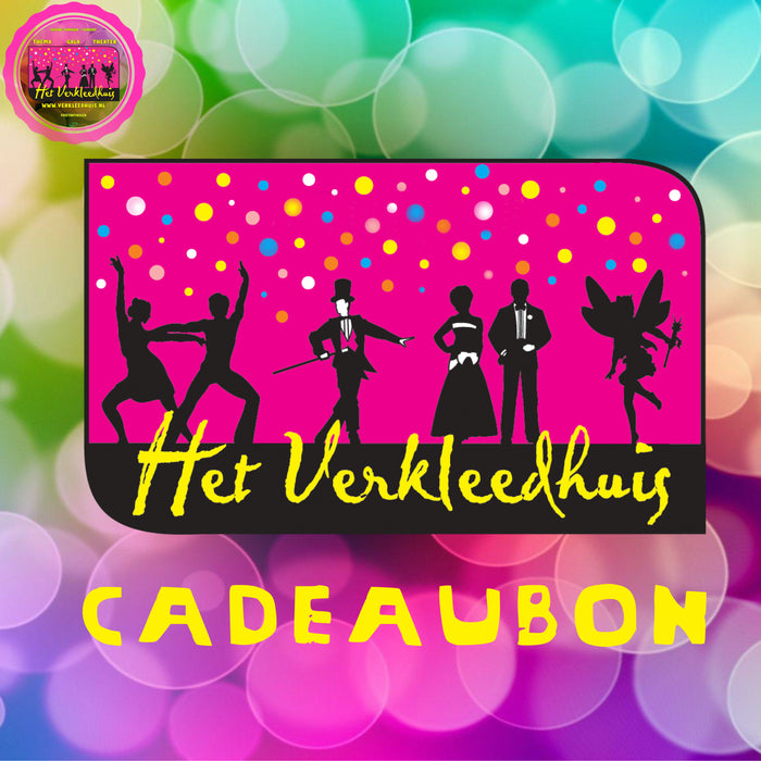 Cadeaubon Het Verkleedhuis - Scattando Webshop