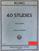 40 Studies for horn, Kling - Scattando Verkleedhuis