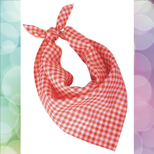 Oktoberfest Halsdoek rood / wit - Scattando Webshop