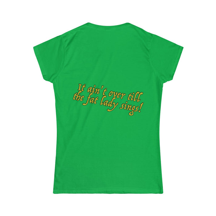 Fat Lady Singing T-Shirt - Scattando Verkleedhuis