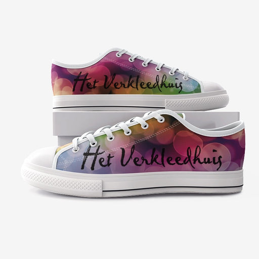 Het Verkleedhuis Fan Unisex Low Top Canvas Shoes - Scattando Verkleedhuis