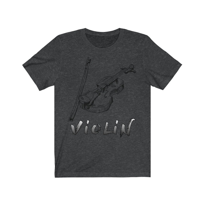 Unisex T-shirt Violin - Scattando Verkleedhuis