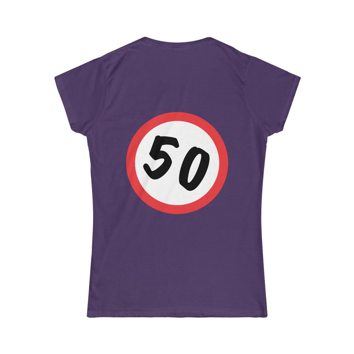 T-Shirt 50, Sarah, Jarige Job, birthday - Scattando Verkleedhuis