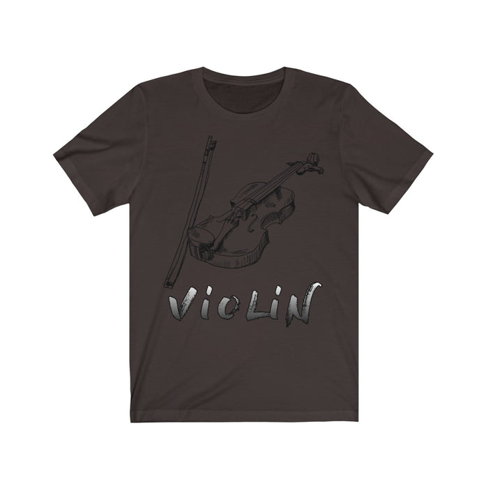 Unisex T-shirt Violin - Scattando Verkleedhuis