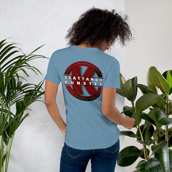 Scattando Kunsten Short-Sleeve Unisex T-Shirt - Scattando Verkleedhuis