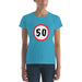 T-Shirt 50, Sarah, Jarige Job, birthday - Scattando Verkleedhuis