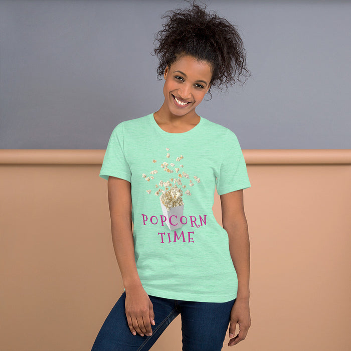 Unisex T-Shirt Popcorn Time - Scattando Verkleedhuis