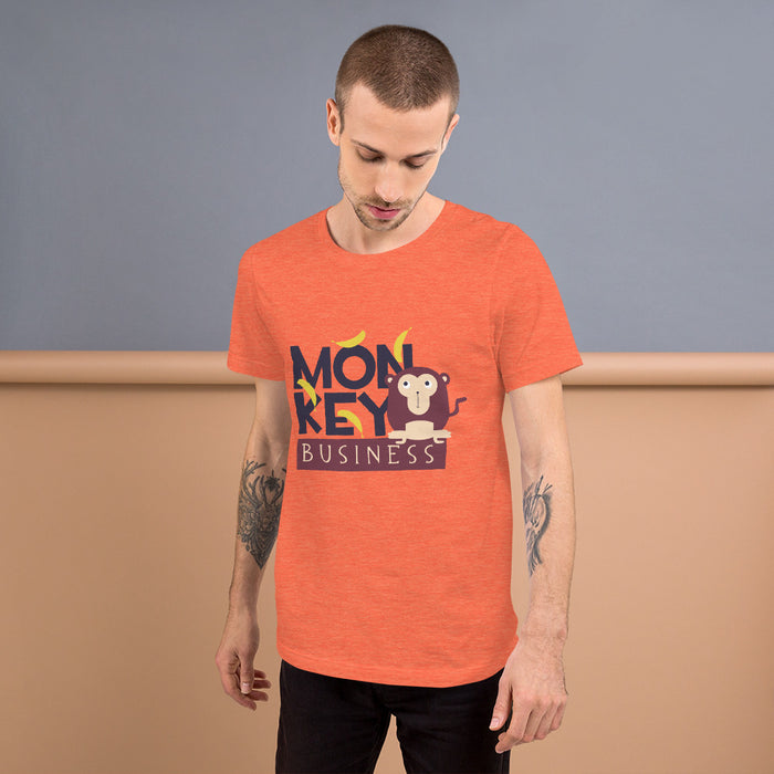 Monkey Business Short-Sleeve Unisex T-Shirt - Scattando Verkleedhuis