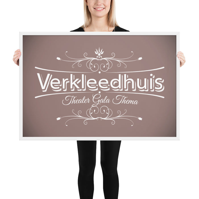 Ingelijste poster Het Verkleedhuis - Scattando Verkleedhuis