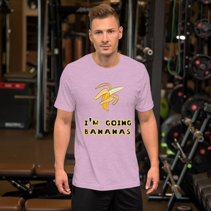 I'm Going Banana's Short-Sleeve Unisex T-Shirt - Scattando Verkleedhuis