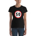 T-Shirt 50, Sarah, Jarige Job, birthday - Scattando Verkleedhuis