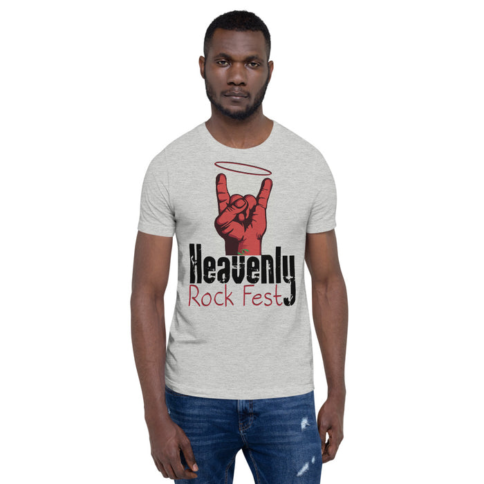 Heavenly Rock Fest T-shirt, gratis verzending - Scattando Verkleedhuis