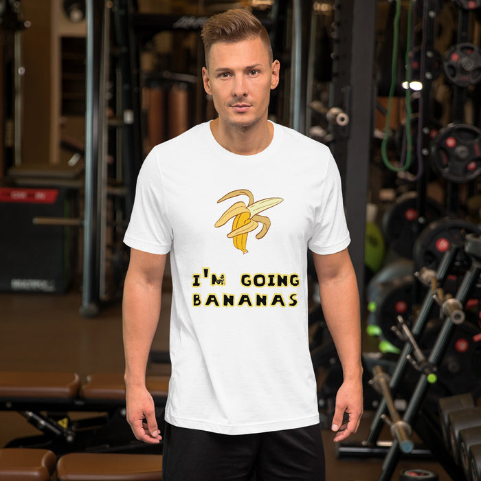 I'm Going Banana's Short-Sleeve Unisex T-Shirt - Scattando Verkleedhuis