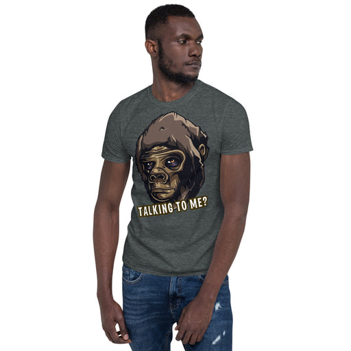 Talking to me? Short-Sleeve Unisex T-Shirt - Scattando Verkleedhuis