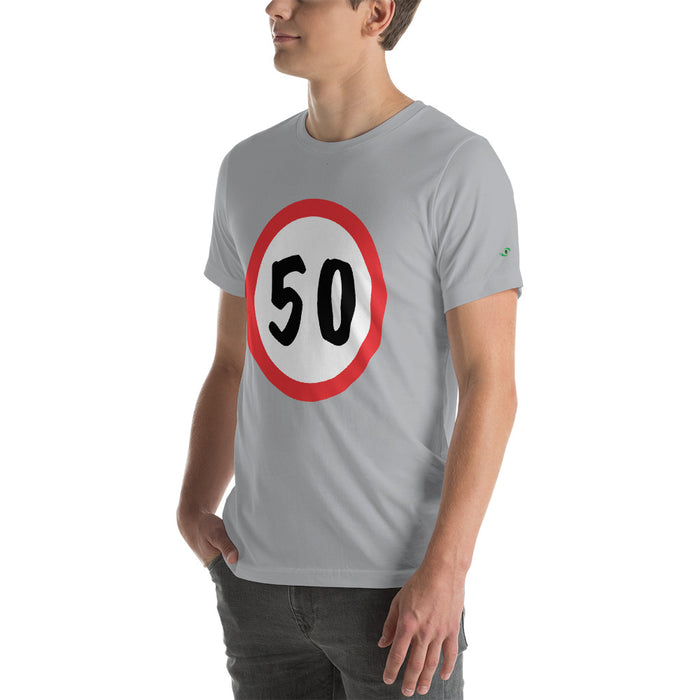 T-Shirt 50, Abraham, Jarige Job, birthday - Scattando Verkleedhuis