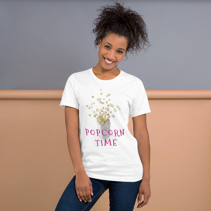 Unisex T-Shirt Popcorn Time - Scattando Verkleedhuis