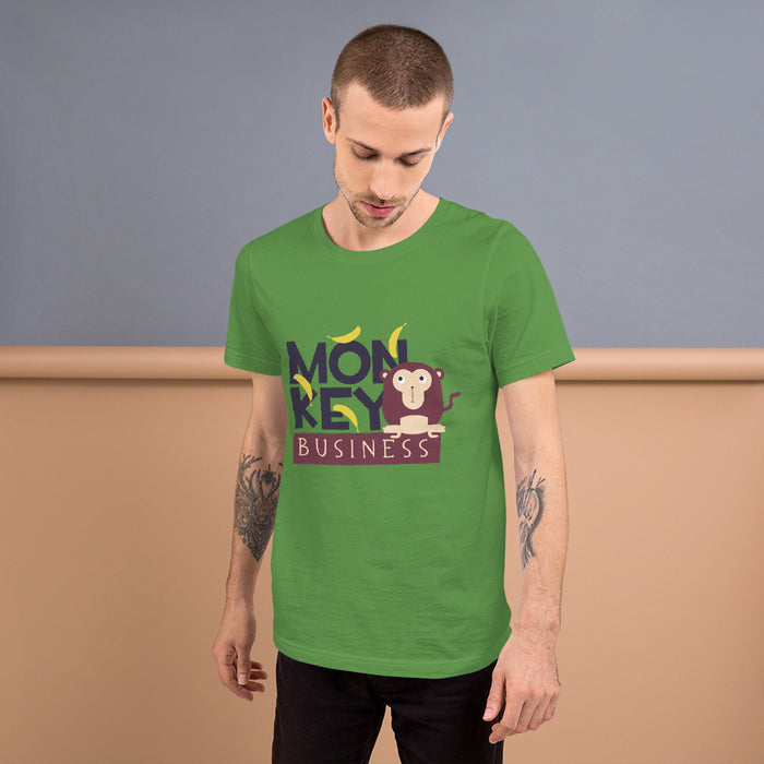 Monkey Business Short-Sleeve Unisex T-Shirt - Scattando Verkleedhuis