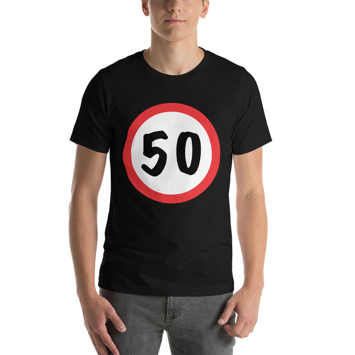 T-Shirt 50, Abraham, Jarige Job, birthday - Scattando Verkleedhuis