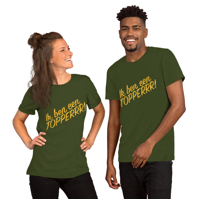 Ik ben een Topper! T-Shirt Unisex - Scattando Verkleedhuis