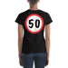 T-Shirt 50, Sarah, Jarige Job, birthday - Scattando Verkleedhuis