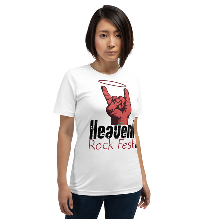 Heavenly Rock Fest T-shirt, gratis verzending - Scattando Verkleedhuis