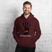 STOP! Keep your distance Unisex Hoodie - Scattando Verkleedhuis