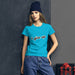 I give up Women's short sleeve t-shirt, 2 sides printed - Scattando Verkleedhuis