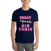 Friday Equals Gin Tonic Men’s Short-Sleeve T-Shirt - Scattando Verkleedhuis