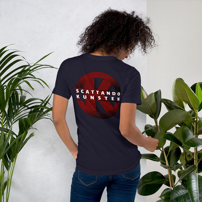 Scattando Kunsten Short-Sleeve Unisex T-Shirt - Scattando Verkleedhuis