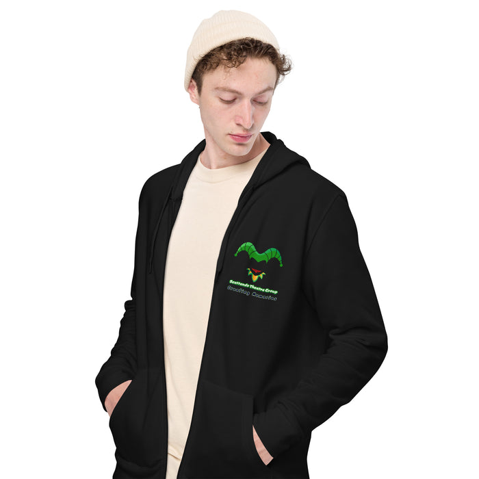 Scattando Theatre Group Unisex basic zip hoodie