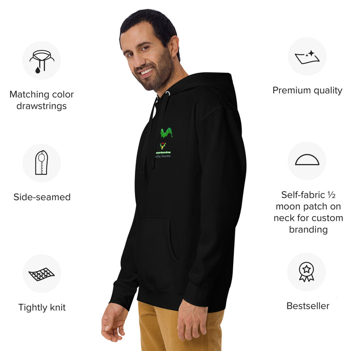 Scattando Theatre Group Premium uniseks hoodie